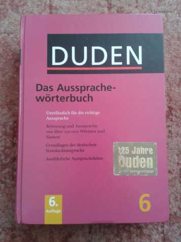 Duden - Aussprache-wörterbuch
