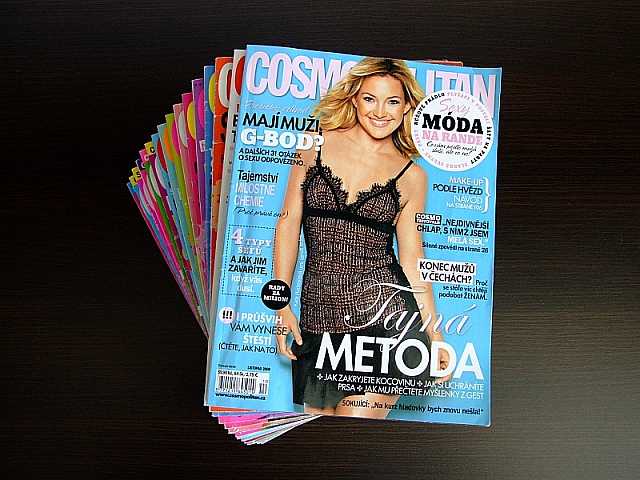 Časopisy Cosmopolitan - ročník 2005 - 2008